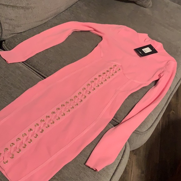 Pink mini corset dress - Picture 2 of 4